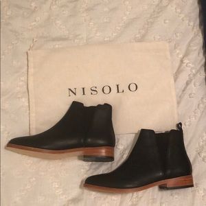 Nisolo Classic Chelsea Boots, size 8.5, black, new